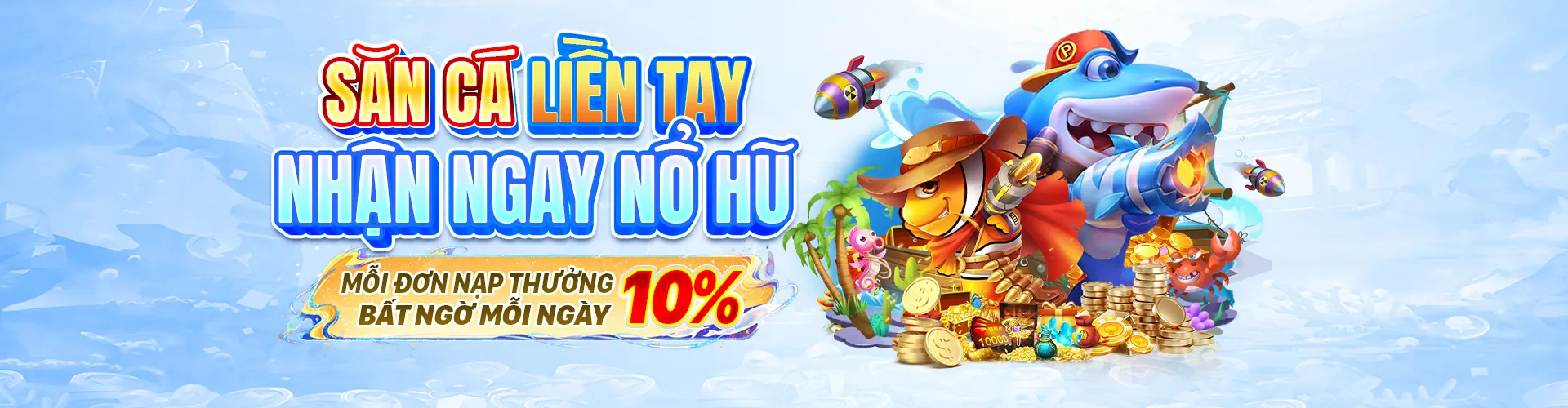 Hình ảnh đại dương game bắn cá sống động tại AU8813